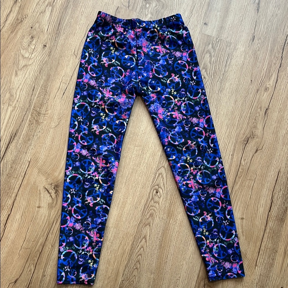 Dori Creations Peace Sign Leggings